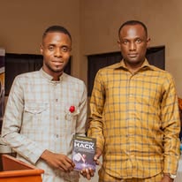Roland Bangura at the Productivity Hack book launch